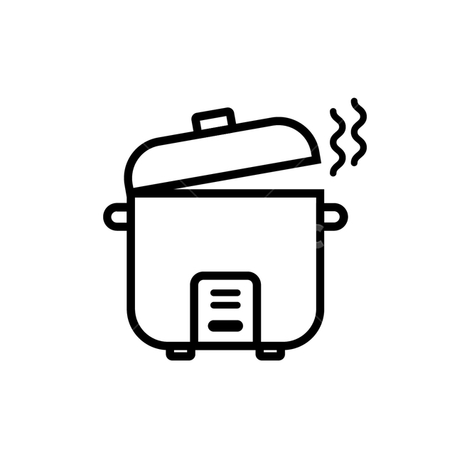 밥솥,음식,요리,kitchen,cook,밥,주방,부엌,주방용품,부엌용품,전기밥솥,취사,보온,저녁,점심,식사,그래픽,일러스트레이션,graphic,illustration,아이콘,icon