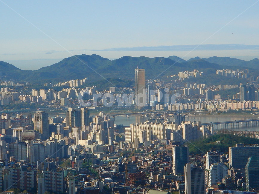 도시,전경,도심,하늘,한강,건물