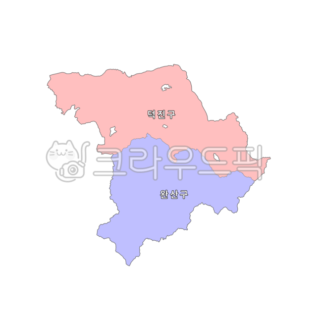 전라도,전라북도,전북,전북특별자치도,전주시,대한민국,우리나라,한국,행정구역,지도,행정구역지도,파란색,빨간색,map