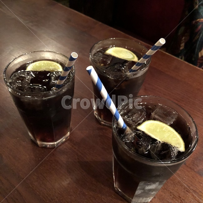 콜라,cola,탄산음료,음료,음료수,레몬,빨대,스트로우,시원,상쾌,달콤,패스트푸드,음료수,drink,beverage