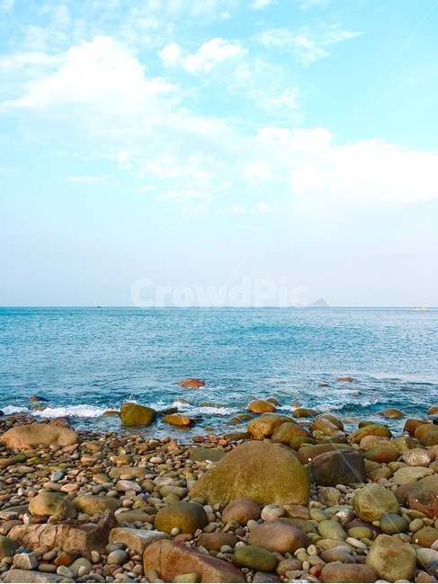 몽돌,바다,지평선,rubble,하늘,파편,자연,자연,풍경,nature,landscape