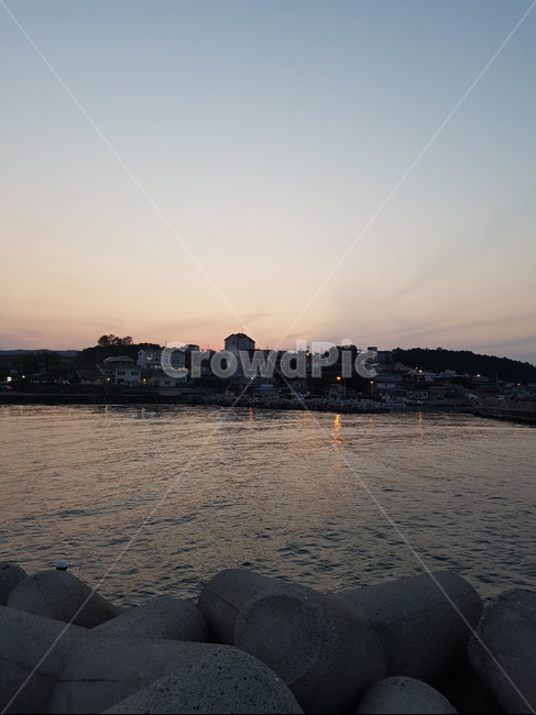 노을,밤바다,바다,포항,집,sunset,sea,pohang,house,자연,풍경,nature,landscape