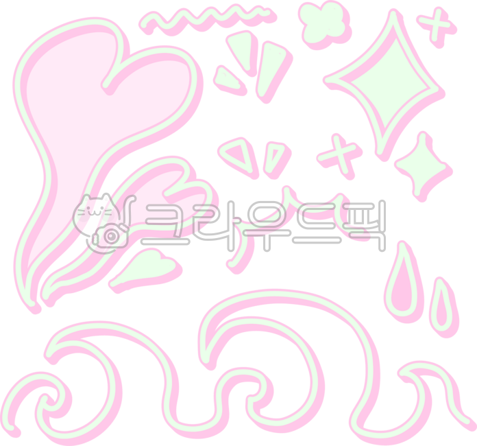 Dakku,Dakku stickers,diary decoration,hand drawing,hand drawing stickers,heart,heart stickers,dialogue box,wave,wave drawing,wave shape,wave illustration,diamond,sparkle,light,text box,dialogue box,memo,memo,post-it,line,line,square 