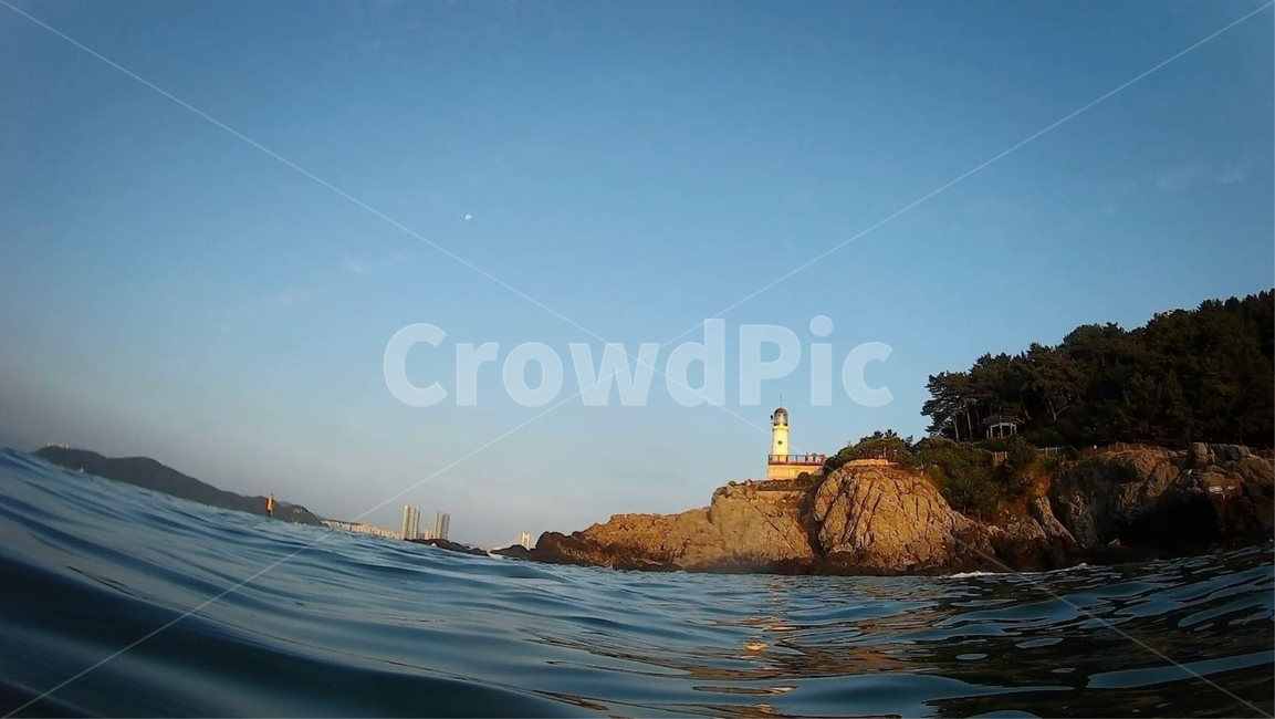 해운대,바다,바다이미지,파도,물결,다이빙,부산바다,바다수영,물결이미지,일출,일몰,해안도시,해수욕장,수면,수중이미지,수중,물속,등대,lighthouse