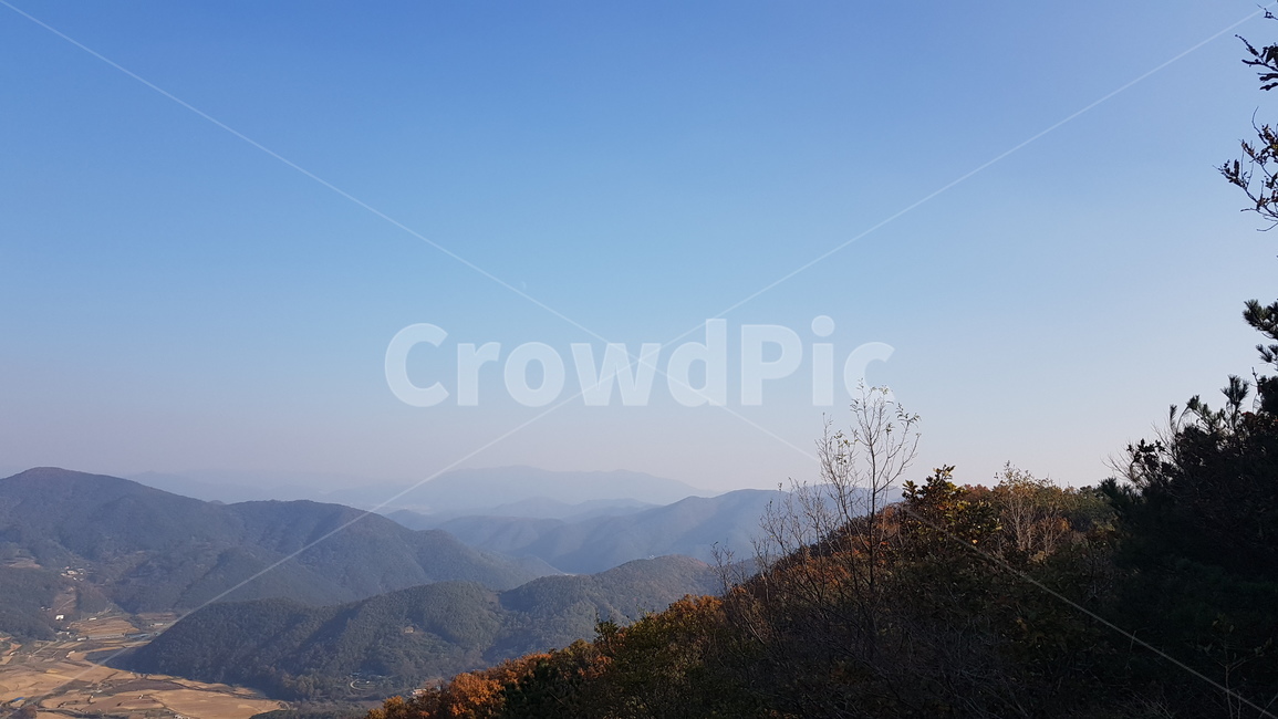 가을,가을하늘,산정상,산,가을풍경,경치,하늘,지평선,산세,자연,풍경,감성