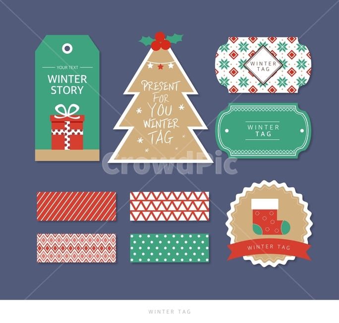 텍,테그,노르딕,패턴,겨울,말상자,텍스트박스,겨울,계절,winter,season,그래픽,일러스트레이션,graphic,illustration
