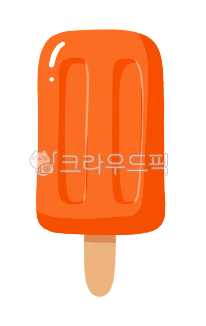 손그림,귀여운,단순한,미니멀,일러스트,여름디저트,달콤한,시원한,차가운,간식,막대,디저트,음식,밝은
