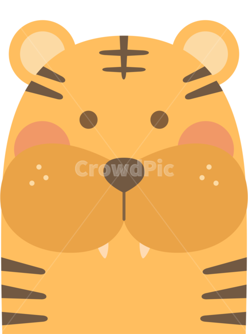 띠,호랑이띠,12띠,호랑이,tiger,누끼,remove background,그래픽,일러스트레이션,graphic,illustration