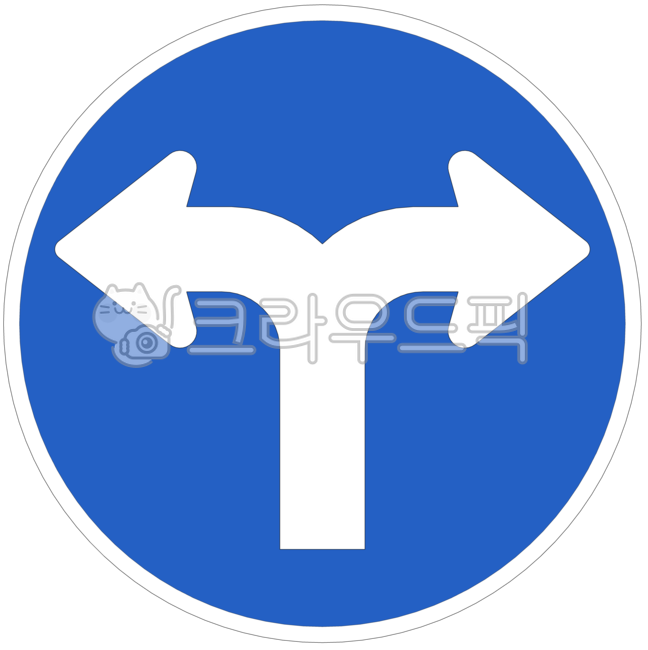 Turn left and right,sign,road sign,instruction sign,turn right,road,turn left,public design,public facilities,road name,traffic sign,traffic,direction