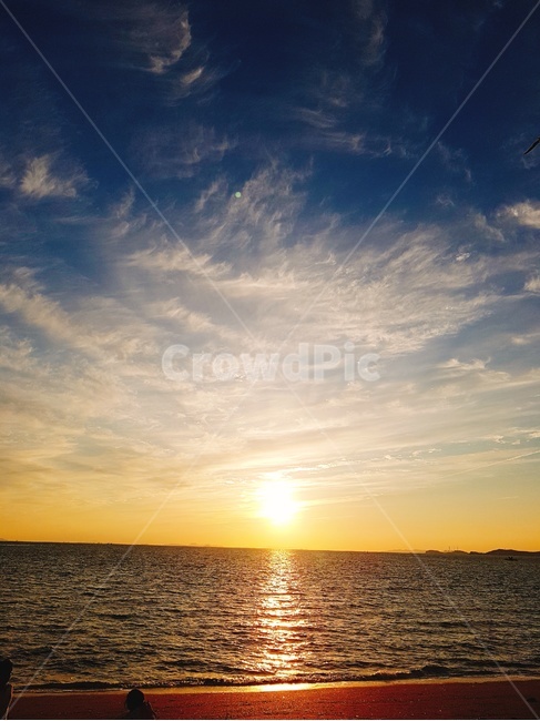 자연,nature,sunlight,햇빛,플레어,석양,서해