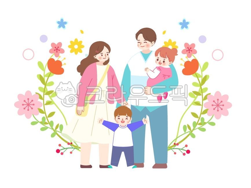 Family Month,Parents' Day,Children's Day,May,Family,Picnic,Spring,Flowers,Children,Couple,Event,Frame,Fence,Joy,Happiness,Commemoration,Filial Piety,Love
