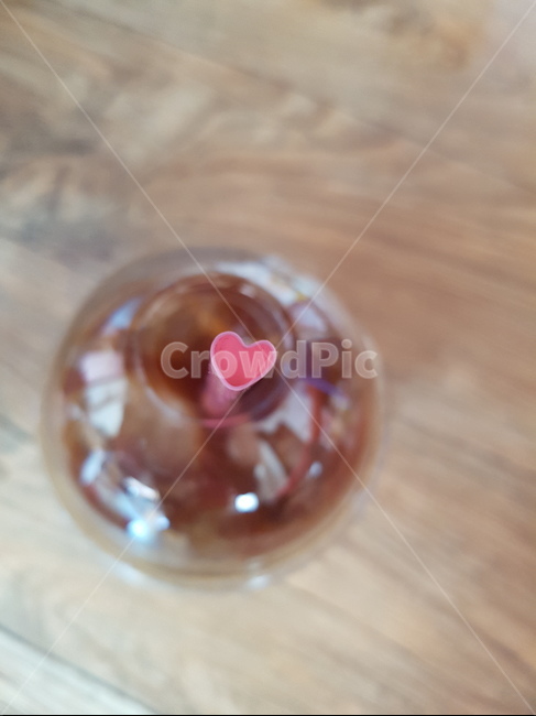 빨대,하트,음료,감성,커피,하트빨대