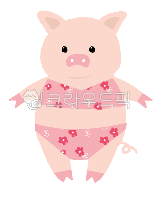 돼지,아기돼지,돼지일러스트,돼지그림,돼지캐릭터,동물캐릭터,수영복,비키니,꽃무늬,동물,동물일러스트,귀여운,drawing,painting,수작업,드로잉,그림,일러스트그림,일러스트,그래픽,일러스트레이션,graphic,illustration