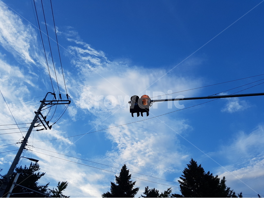 하늘,sky,신호등,구름,날씨,weather,sunny,여름,summer,거리,교통,교통수단,traffic,transportation