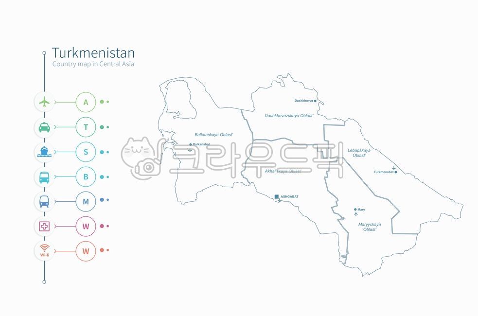 투르크메니스탄,아시아,중앙아시아,지도,맵,세계지도,월드맵,국가,나라,경계,국경,도시,외곽,시티,수도,지명,지역,위치,영토,map,countries,country,boundary,border,city,capital,area,location,geography,domain,district