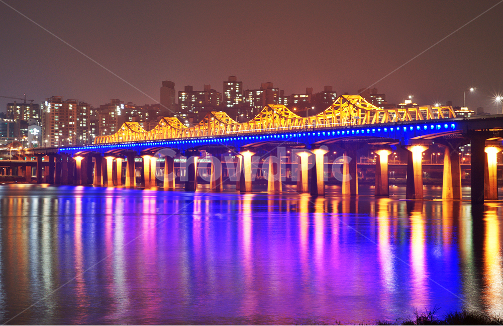 동호대교,한강다리,병용교량,한강반영,트러스교,야경,밤,풍경,nightscape,night,landscape,도시,city,한국도시풍경,한국도시경관,korea cityscape,building,건물