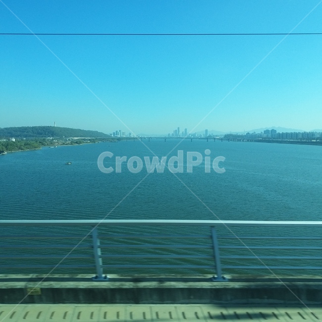 강,river,풍경,맑음하늘,하늘