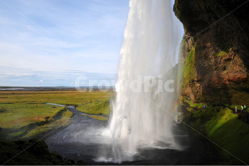 아이슬란드,셀랴란드스포스,폭포,무지개,풍경,iceland,자연,풍경,nature,landscape,해외,외국,세계,foreign,oversea,world,세계자연풍경,해외자연풍경,외국자연풍경,world nature landscape,water,물,outdoors,옥외,river,강