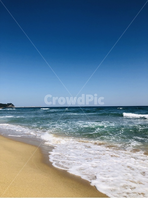 파도,바다,자연,하늘,모래사장,해변,바다,beach,sea