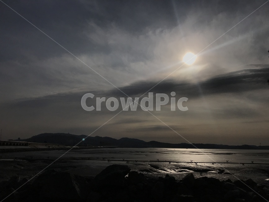군산,새만금,햇빛,새벽,구름,자연,풍경,nature,landscape,flare,플레어,light,빛,sunlight