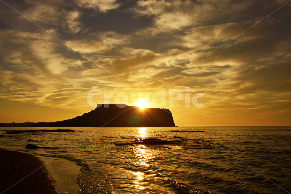 제주도,성산일출봉,성산일출봉일출,성산일출봉여명,성산일출봉아침,flare,플레어,light,빛,sunlight,햇빛,nature,자연,outdoors,옥외,제주도,jeju,jeju island