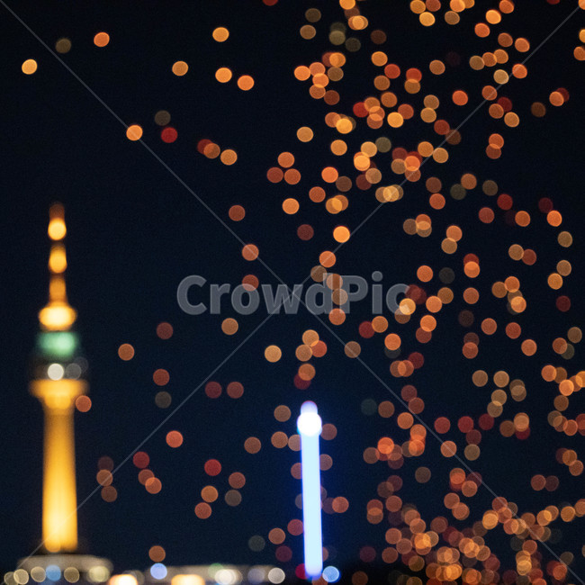 night view,nature,lighting,Sky Lantern Festival,building,Lantern Festival,outdoors,83 tower,light,rank,lantern play,tower,sky lantern,architecture