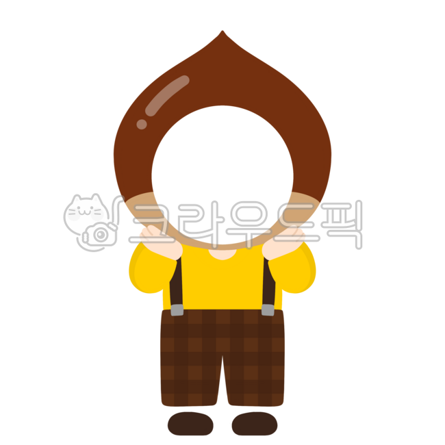 Kindergarten face composition,face composition,fall,mask,chestnut,chestnut,child,daycare,kindergarten,cute,chestnut illustration,chestnut,character,fruit,fall fruit,fall child,kindergarten student,season,seasonal,illustration,fall kind