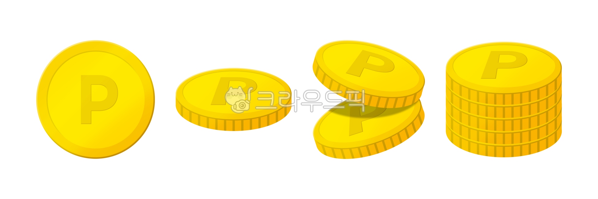 동전, 돈, 포인트, point, 코인, 사진,이미지,일러스트,캘리그라피 - Ringgo작가