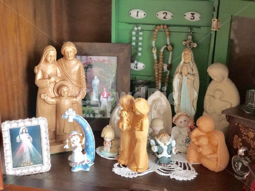 천주교,성모상,성당,십자가,조형물,기도,조각상,석상,종교,신앙,statue,religion,figurine