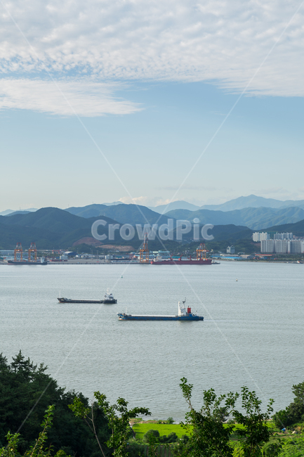 배,풍경,하늘,바다,물,교통,교통수단,traffic,transportation
