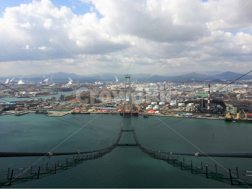 풍경,하늘,구름,도시,바다,다리,교량,토목,공사,와이어,도시,풍경,city,landscape,outdoors,옥외,경치,nature,자연,scenery