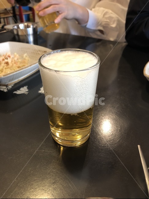 맥주,잔,거품,유리,술
