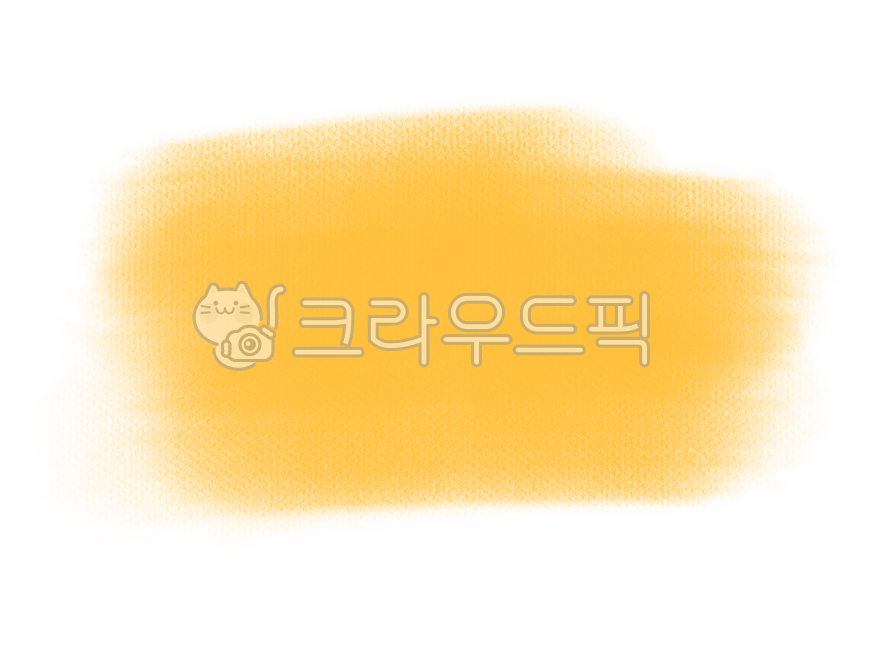 컬러,크레파스,붓터치,디자인소스,다꾸,물감,색상,노란색