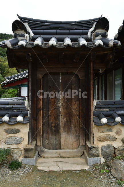 대문,고전적인,기와,기와집대문,roof,지붕,문
