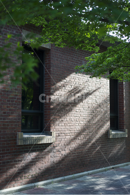 여름,벽돌,돌담,햇빛,창문,그늘,빨간돌,건축물,건물외관,exterior,building,structure,architecture,construction