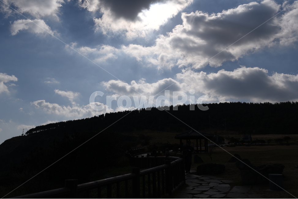 하늘,구름,햇빛,언덕,오름,제주도,자연,풍경,nature,landscape,outdoors,옥외