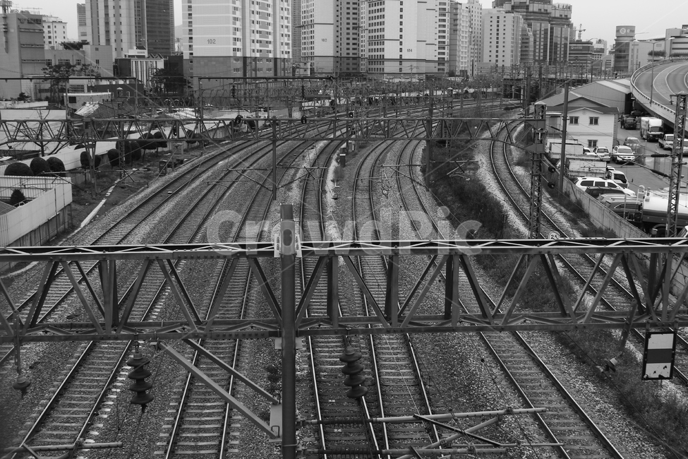 기차,흑백,감성,일상,기차길,여름,기찻길,선로,대중교통,black,white,summer,train