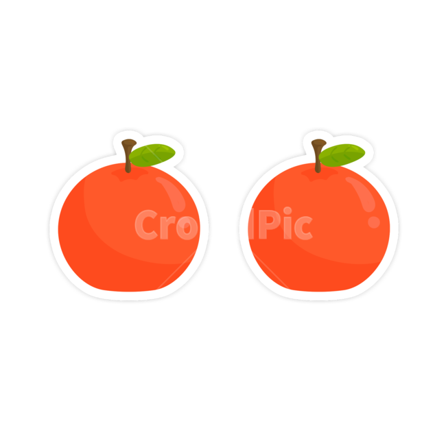 사과,과일,둘,수학,숫자,수,누끼,remove background