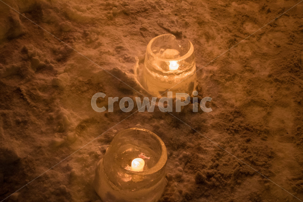 겨울,촛불,양초,candle,night,밤,저녁,불빛,light,얼음