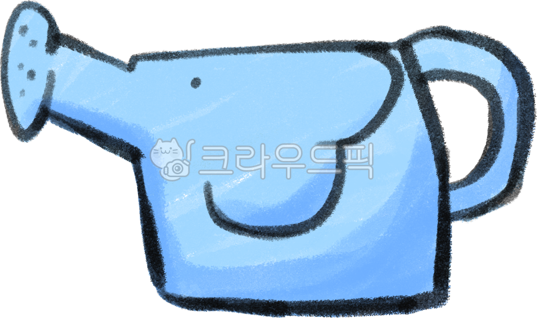 그림일기,크레파스그림,코끼리모양소품,식몰일,파란물뿌리개,물뿌리개,유치원생그림