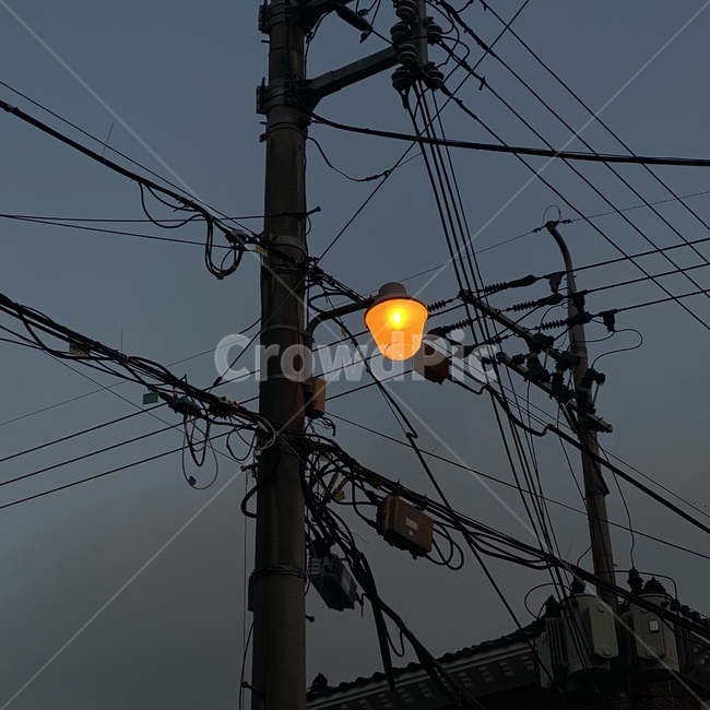 가로등,하늘,흐림,날씨,풍경