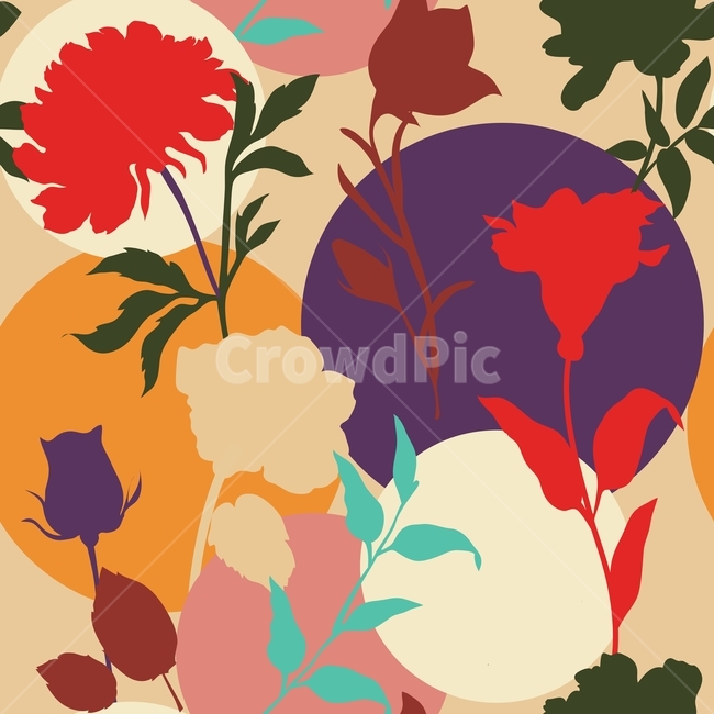 꽃,꽃무늬,패턴,장미,rose,정원,flower,floral,pattern,seamless,textile,texture,텍스쳐,garden,nature,botanical,아름다운,동그라미,circle,colorful,spring,봄,빈티지,vintage,그래픽,일러스트레이션,graphic,illustration