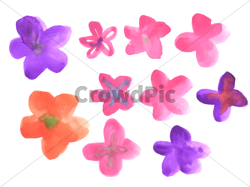 손그림,물감그림,봄,spring,springtime,handdrawing,watercolor,꽃,flower,bloom,blossom