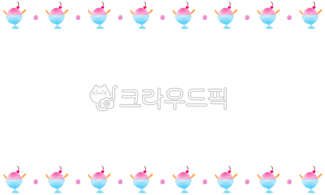 프레임, 라인, 경계선, 구분선, 여름, 사진,이미지,일러스트,캘리그라피 - SLEA작가