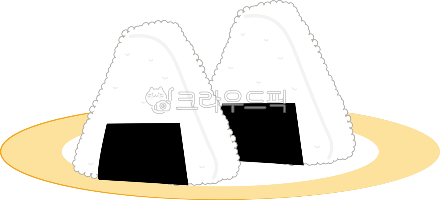 삼각김밥,김밥,먹거리,푸드,음식,쌀밥,밥,김,라이스,rice,분식,분식요리,food,meal,김밥일러스트,분식일러스트,분식손그림,식사,요리,삼각김밥손그림,접시,오니기리