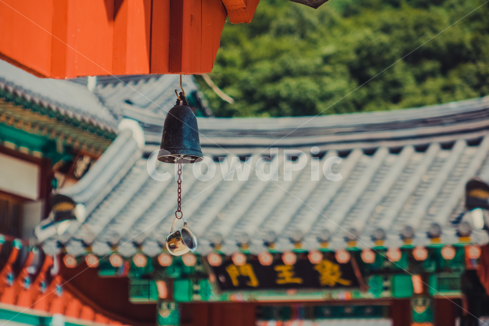 temple,architecture,건축물,건물,절,사찰,하늘,구름,sky,cloud,나무,tree,풍경,절풍경,종,풍경소리