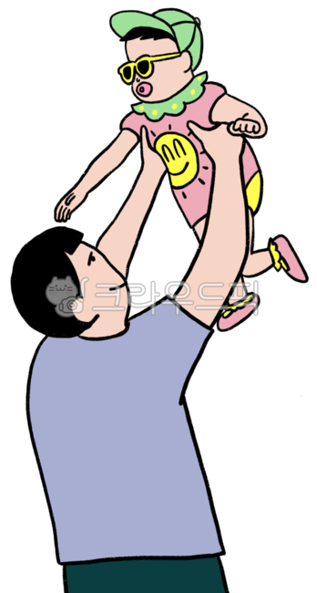 아빠와아들,그림,png,아빠,아들,애기,아버지의날,어린이,가족,패밀리,일러스트레이션,아이패드그림,그래픽,누끼,kids,children,people,family,drawing,cartoon,character,graphic