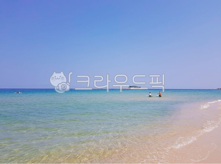 바다,강원도,속초,해수욕장,등대해수욕장,명소,맑음,하늘,푸른,여름