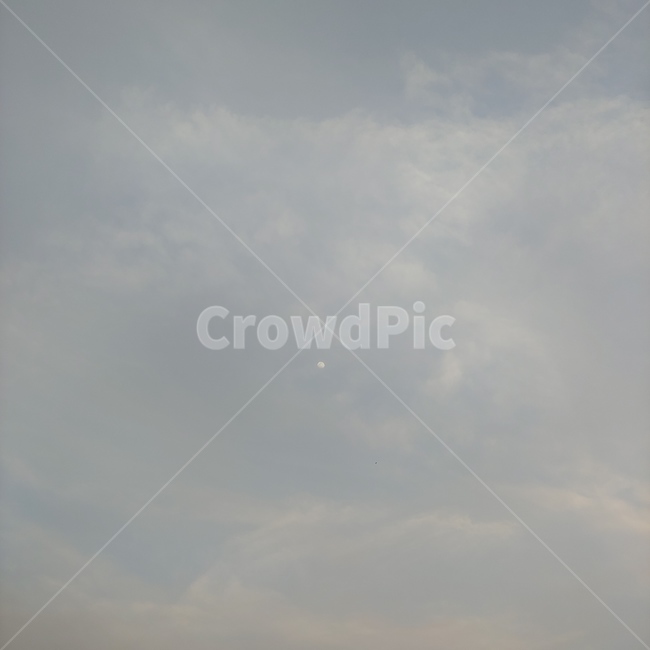 하늘,구름,달,저녁하늘,안개,몽환적,감성사진,cloud,sky