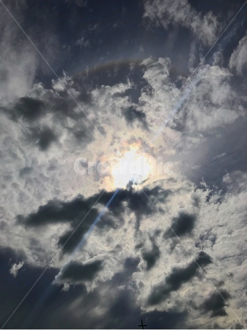 해,구름,빛줄기,sun,cloud,sky
